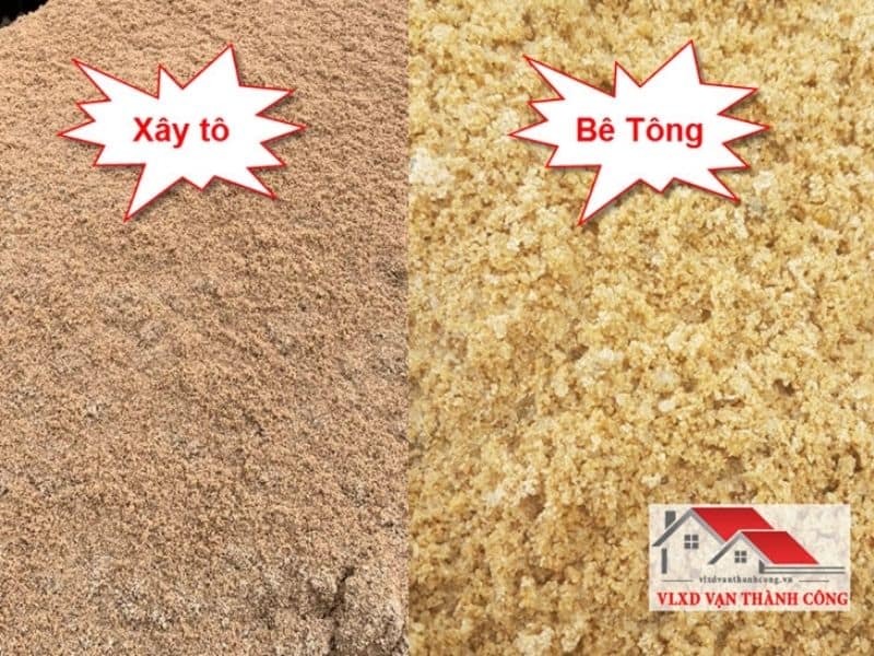 Các loại cát vàng phổ biến hiện nay
