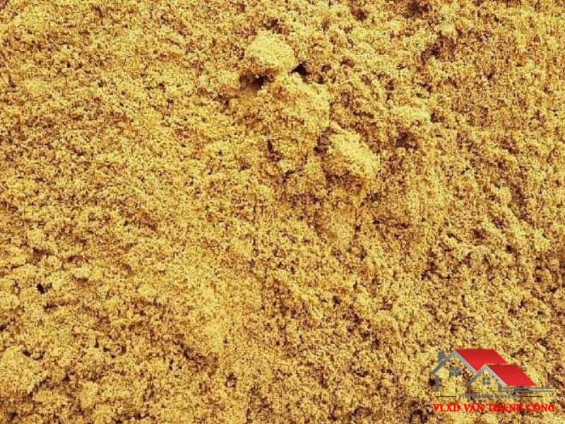 Cát vàng xây dựng chuyên dùng cho đổ bê tông hoặc xây tô