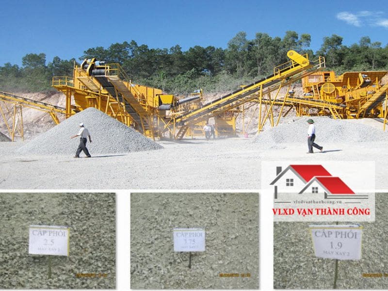 Địa chỉ mua bán đá xây dựng uy tín giá rẻ tại TPHCM - VLXD Vạn Thành Công