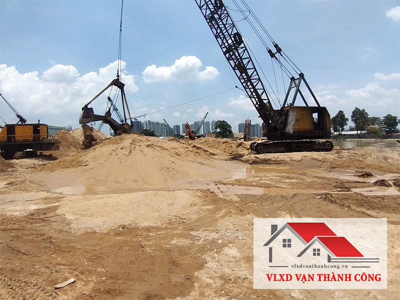 Cát xây dựng huyện Hóc Môn