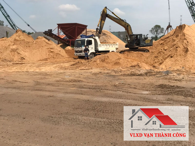 Cát xây tô huyện Hóc Môn tại VLXD Vạn Thành Công