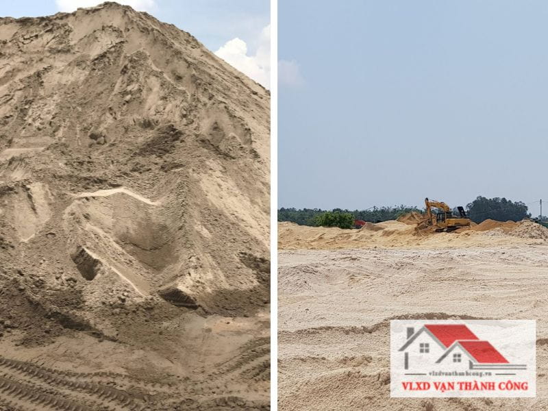 So sánh cát xây tô với các loại cát xây dựng khác