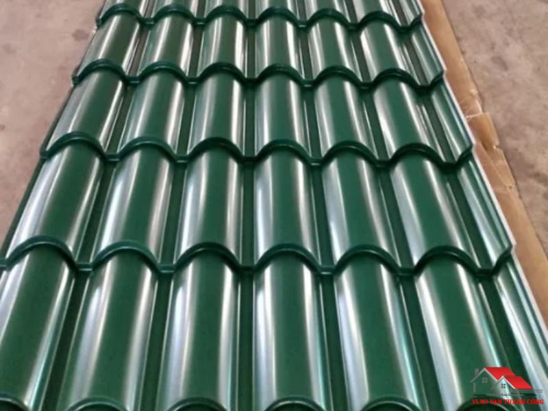 Tôn giả ngói 6 sóng được thiết kế sóng nhỏ và đều nhau, tạo cảm giác mềm mại
