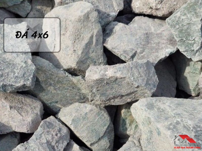 Các loại đá đổ bê tông phổ biến hiện nay - Đá 4x6