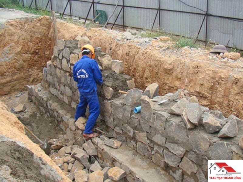 Quy trình thi công kè đá hộc chuẩn kỹ thuật