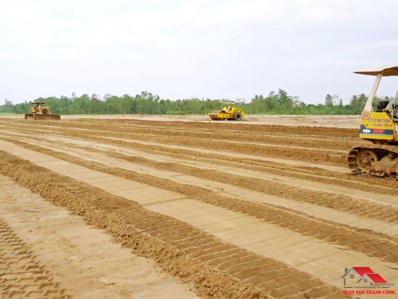 Cách tính khối lượng cát san lấp. Ứng dụng thực tế của cát san lấp