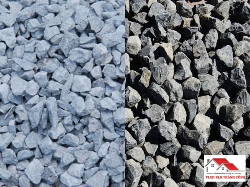 Phân biệt đá 1x2 xanh cứng chịu lực cao và đá 1x2 đen tiết kiệm chi phí