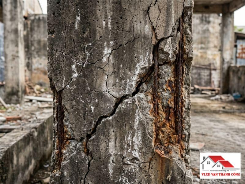 Cách nhận biết cát sạch không gây nứt tường và rỉ sét cốt thép bê tông