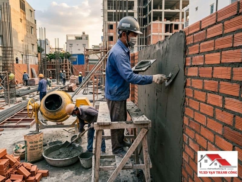Định mức cát xây tô đóng vai trò quyết định đến chi phí và chất lượng kết cấu công trình