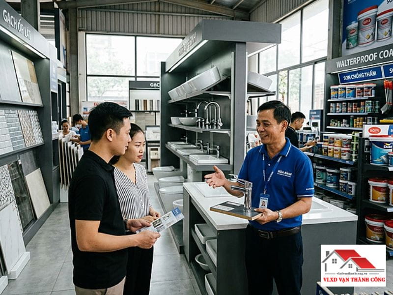 VLXD Vạn Thành Công chuyên tư vấn cách tính chi phí vật liệu xây nhà và cung cấp vật tư giá tốt