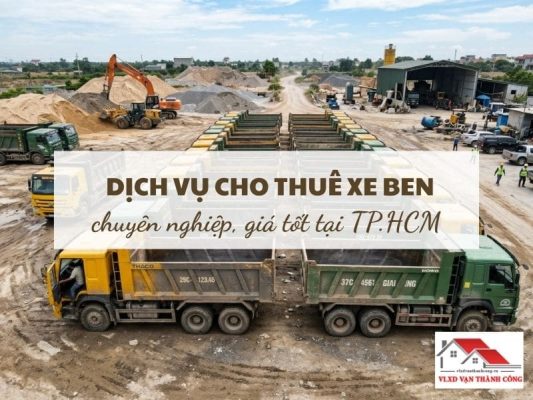 Dịch Vụ Cho Thuê Xe Ben Chuyên Nghiệp, Giá Tốt Tại TP.HCM